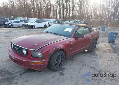 2007 Ford Mustang Gt Deluxe/Gt Premium from USA, damaged, VIN 1ZVHT85H875275973